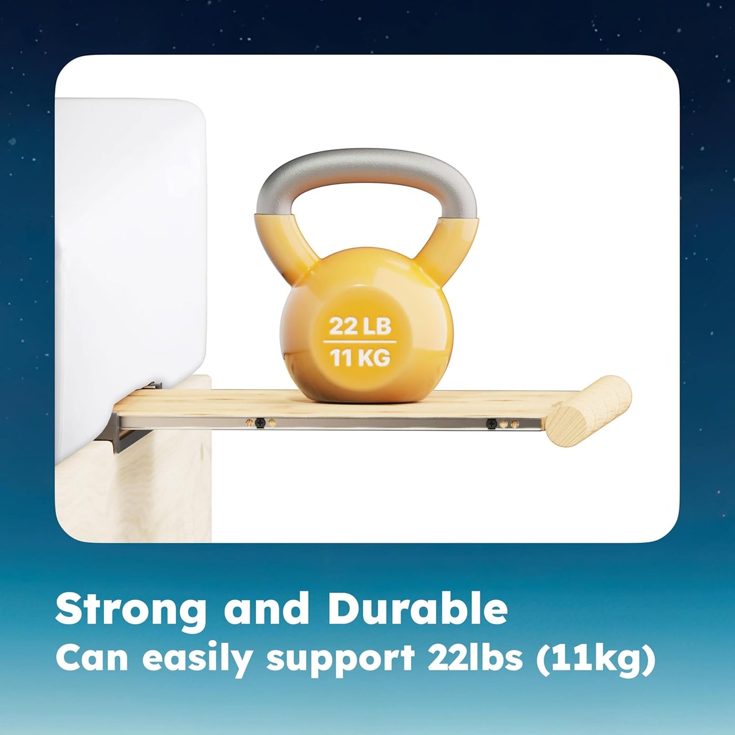 Stowy Bed Shelf