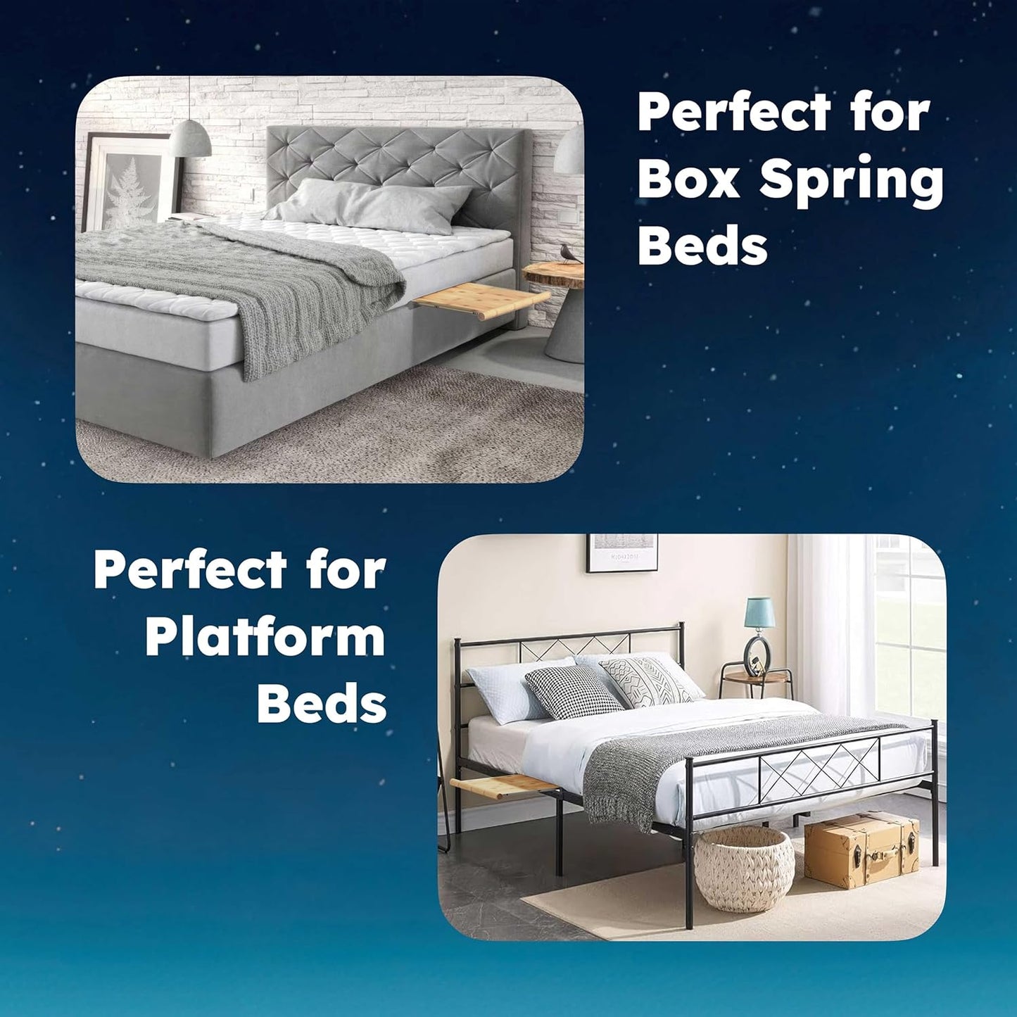 Stowy Bed Shelf