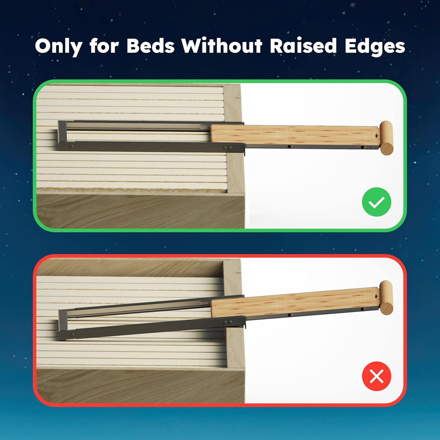 Stowy Bed Shelf